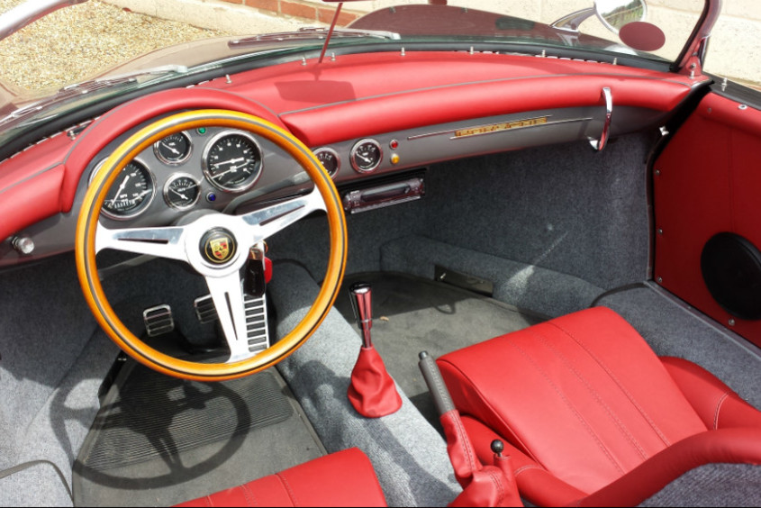 Porsche speedster interior by SF Cartrim